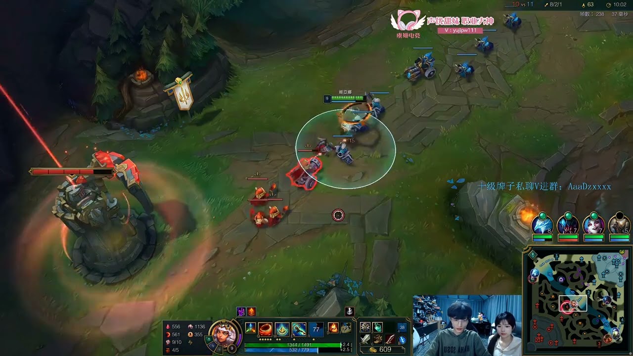 Beifeng Qiyana vs TF KR server D1
