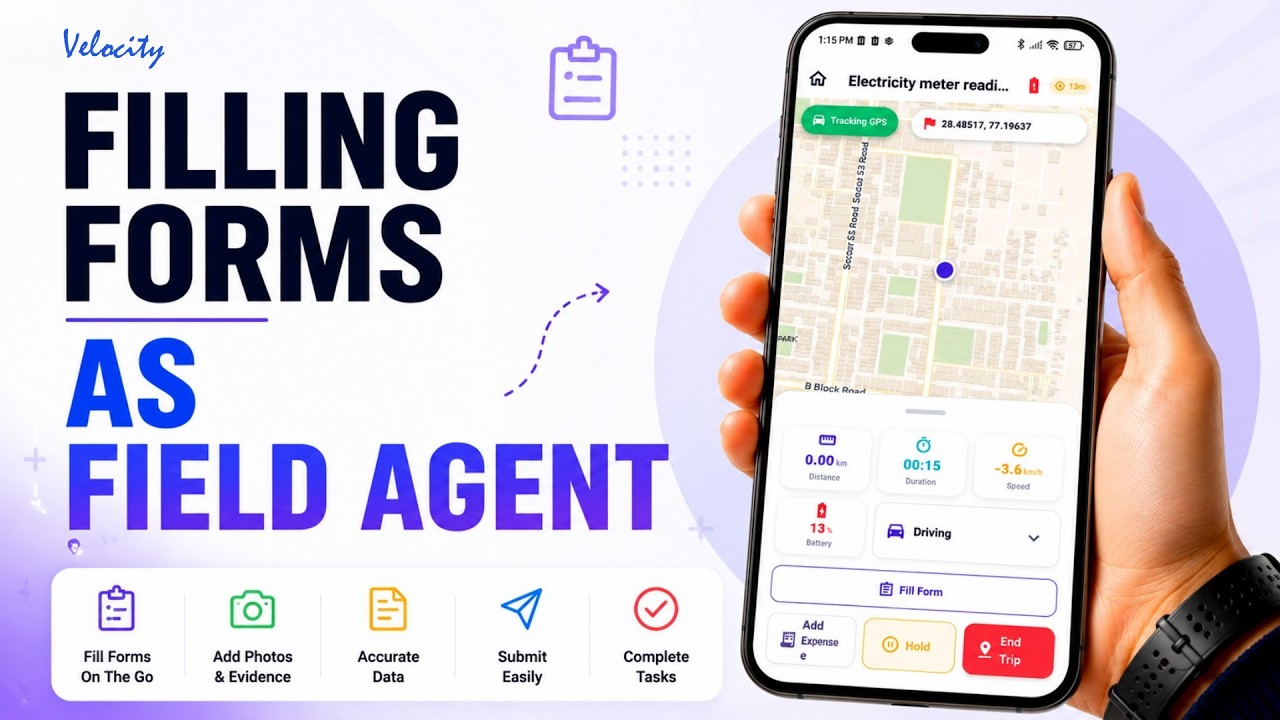 How to Fill Forms During Tasks as Field Agent in the Field Force Management App