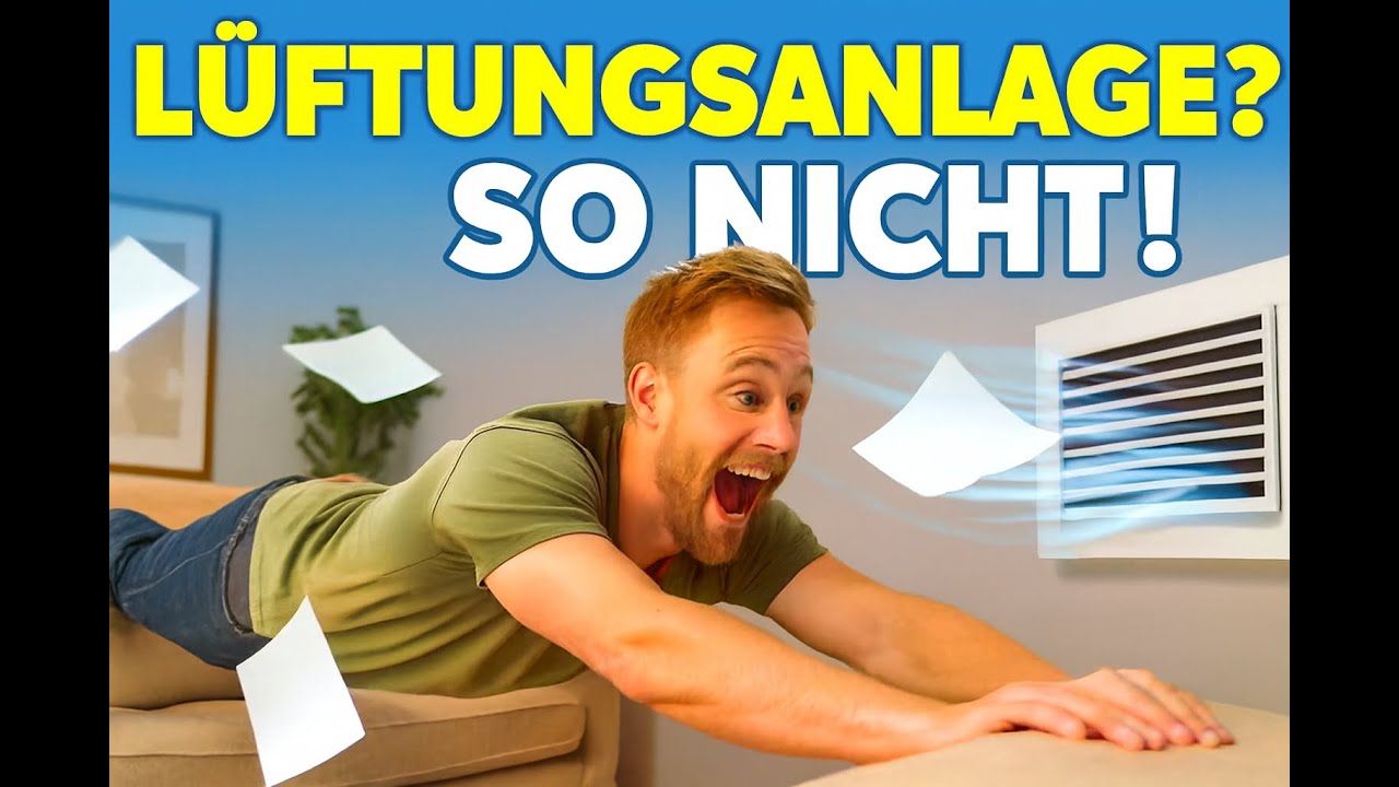 „DIY Lüftungsanlage selber RICHTIG einstellen: Heizkosten sparen & Luftqualität verbessern“