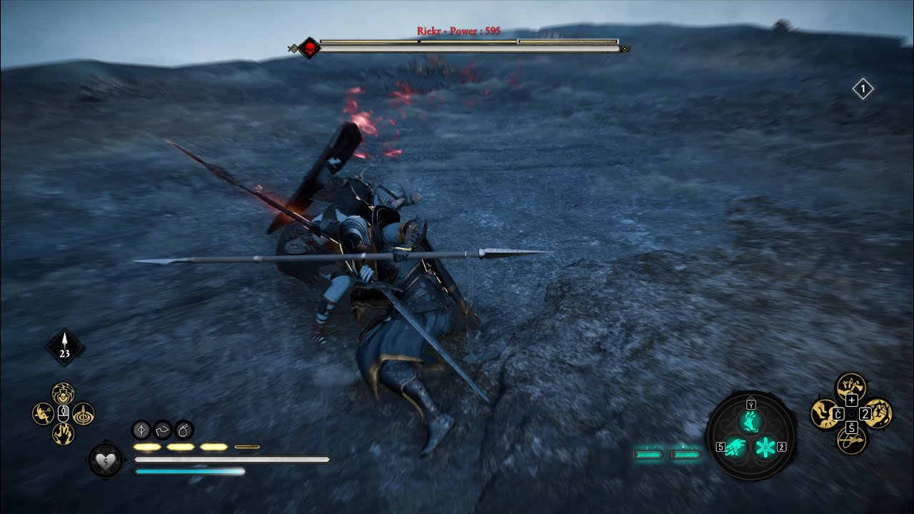 AC: Valhalla Dawn Of Ragnarök RIEKR secret Boss (Nightmare)