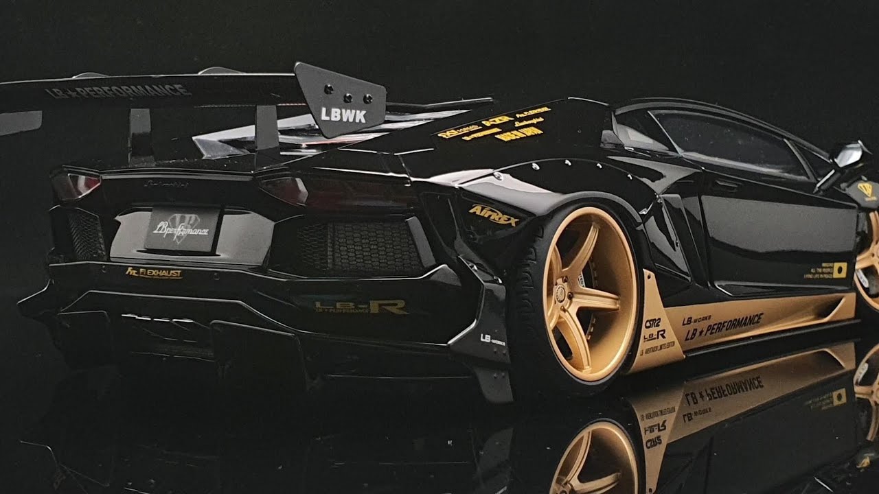AUTOart LB-Works Lamborghini Aventador 1:18 Scale (Unboxing and Reviewing)