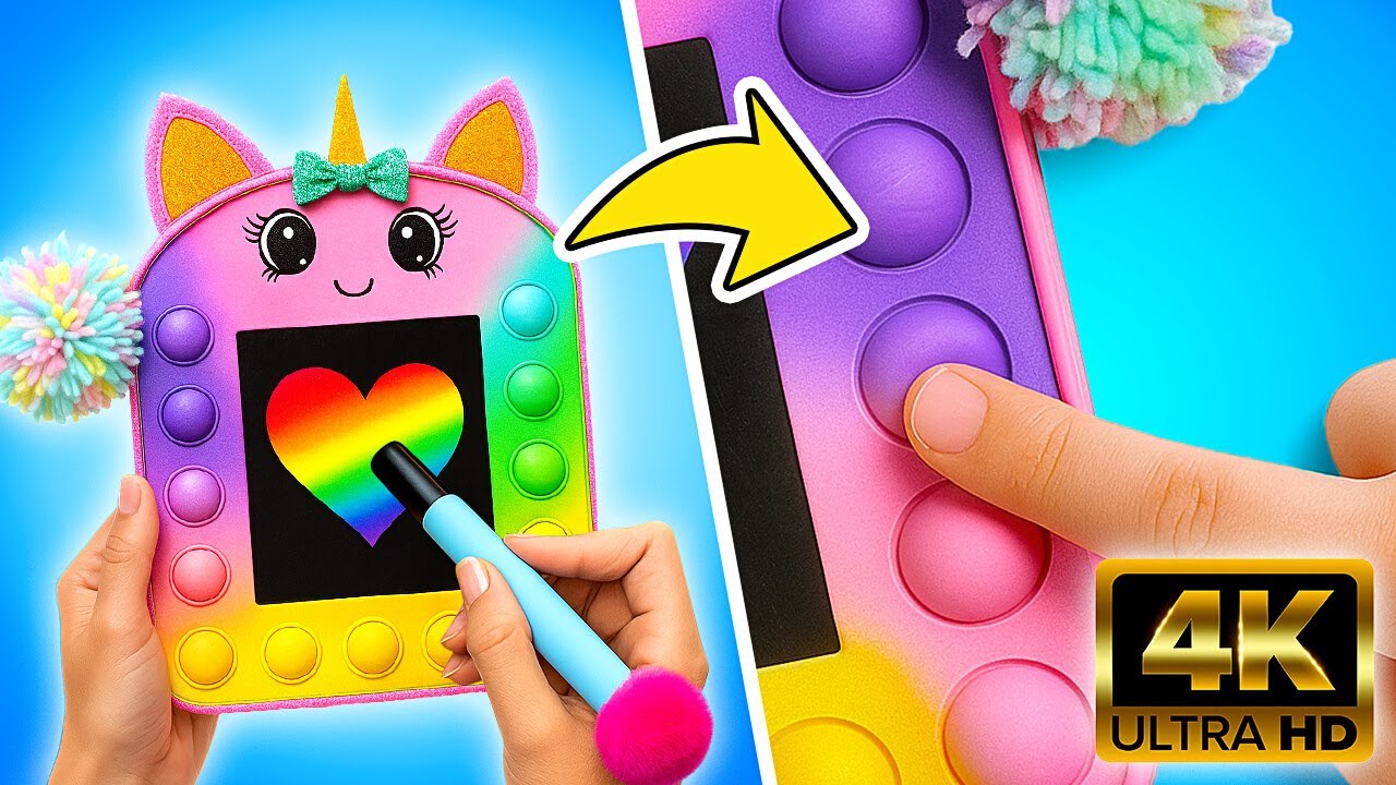 🦄🎨 Окунитесь в мир радуги и единорогов! 🌈✨ Волшебные поделки и веселье своими руками