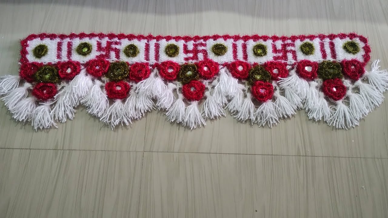 Crochet swstik toran meking ideas for Beginners part  - 2