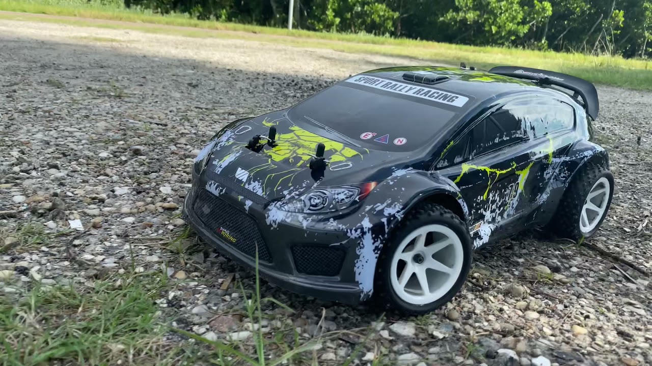 HSP 94118 Pro brushless 4x4 1:10 rally car rtr overview and first run