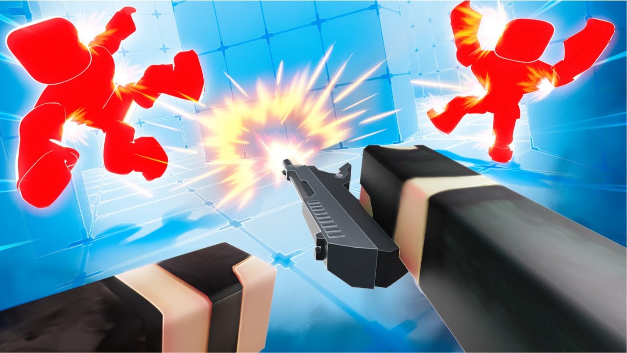 !!!Jugando con mi primo 1v1 ronda cada uno en roblox Rivals!!!...