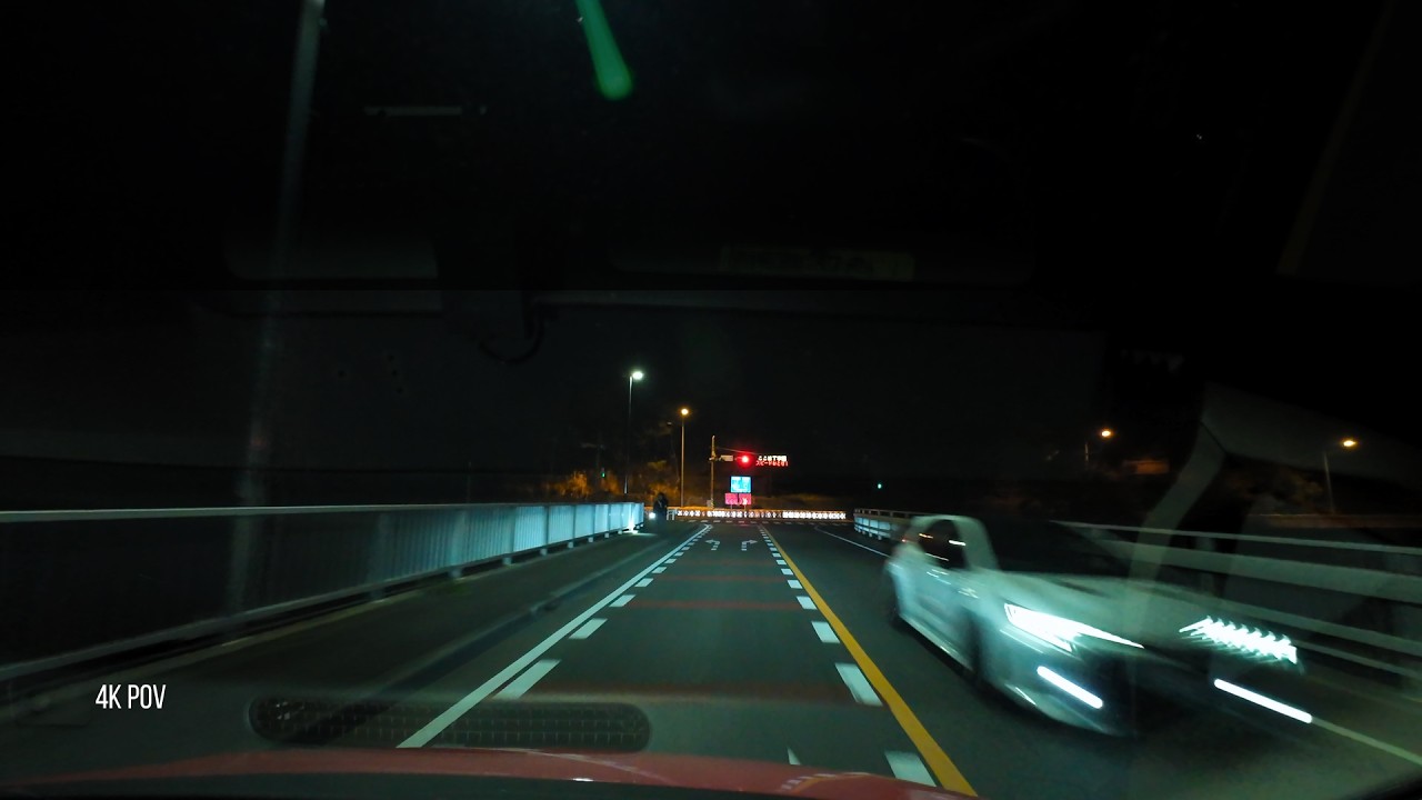 Japan Night Drive 4K | Midnight Yabitsu | Original Ambient Mix