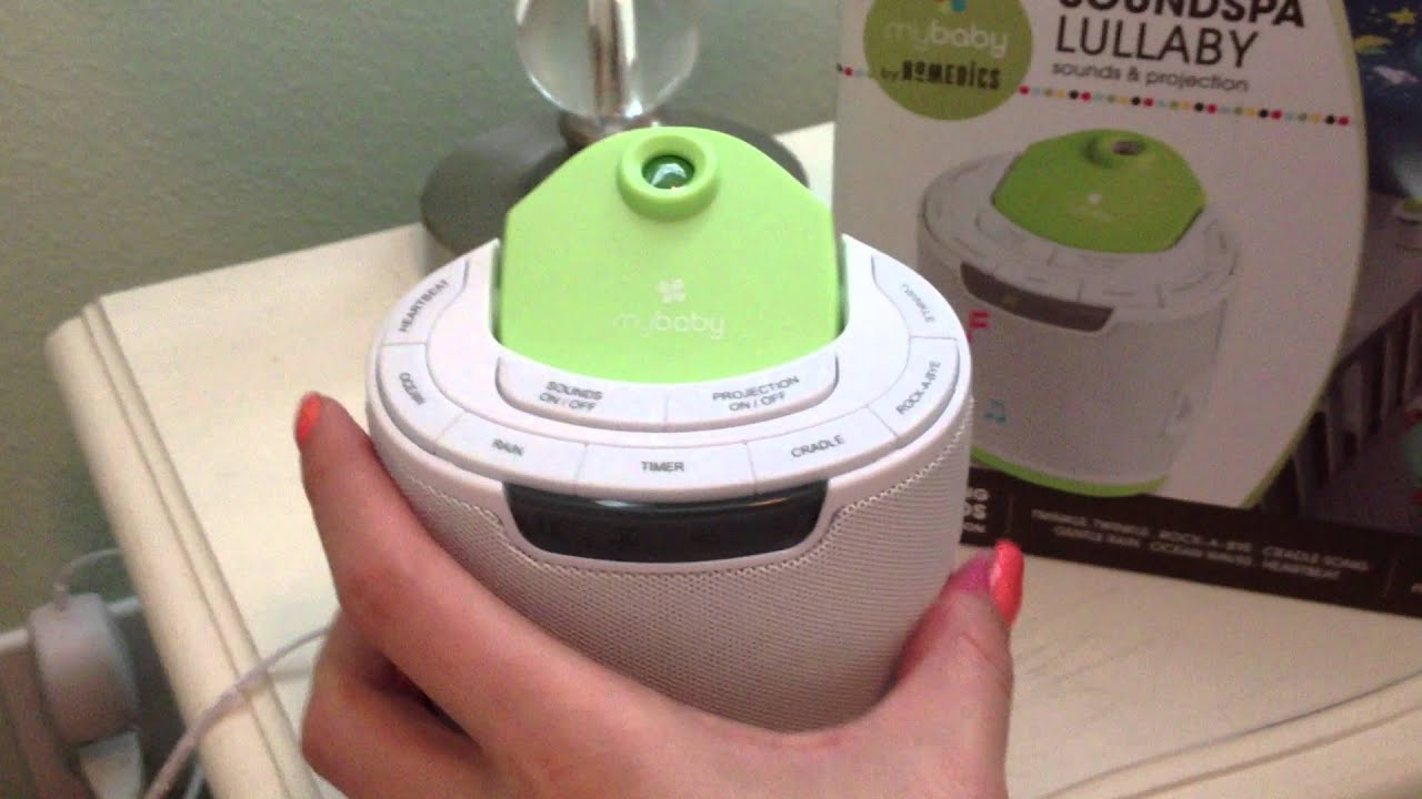 myBaby Soundspa Lullaby Sound Machine and Projector - VEDA #25