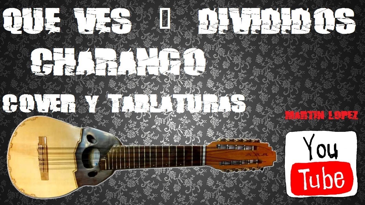 CHARANGO | Que ves - Divididos (Charango cover/tutorial) Martin Lopez