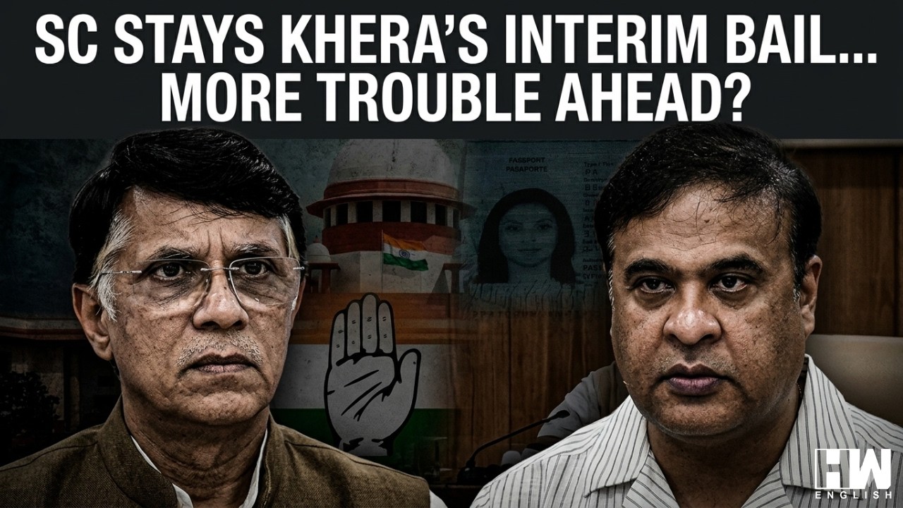 SC Stays Pawan Khera&rsquo;s Interim Bail in Case Filed by Sarma&rsquo;s Wife; Flags Jurisdiction Issue