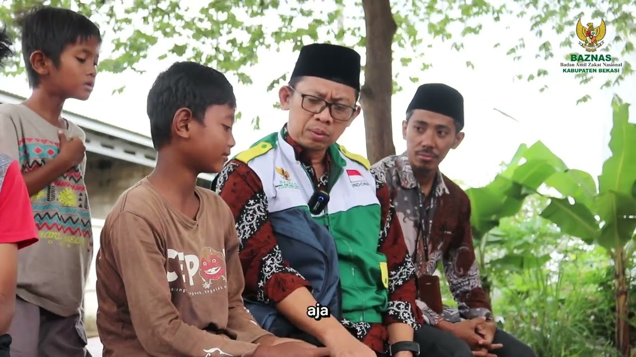 BAZNAS Kabupaten Bekasi bersama BAZNAS RI Kunjungi Habibi, Anak Pekerja Keras yang Viral