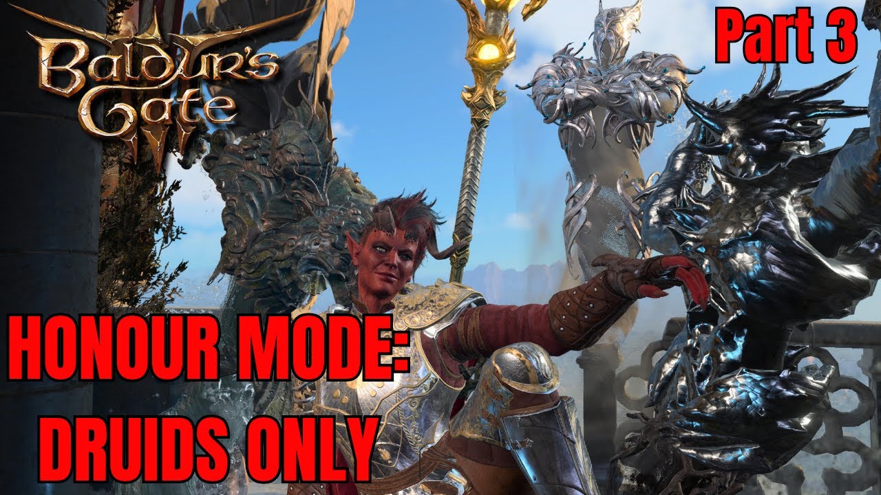 Can a Full Druid Party Survive Baldur's Gate 3 Honour Mode? | Part 3