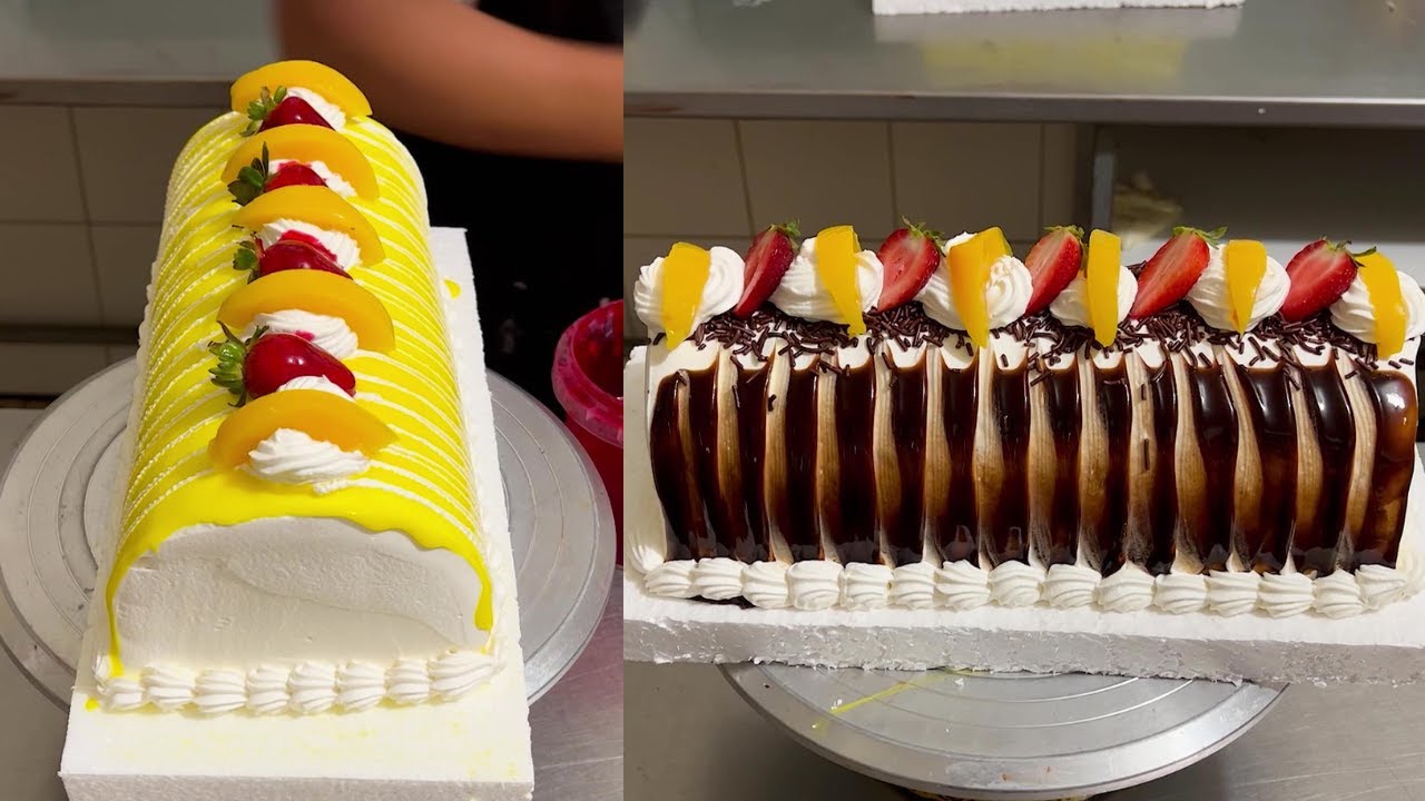como decorar piononos con chocolate genache y jalea facil de hacer