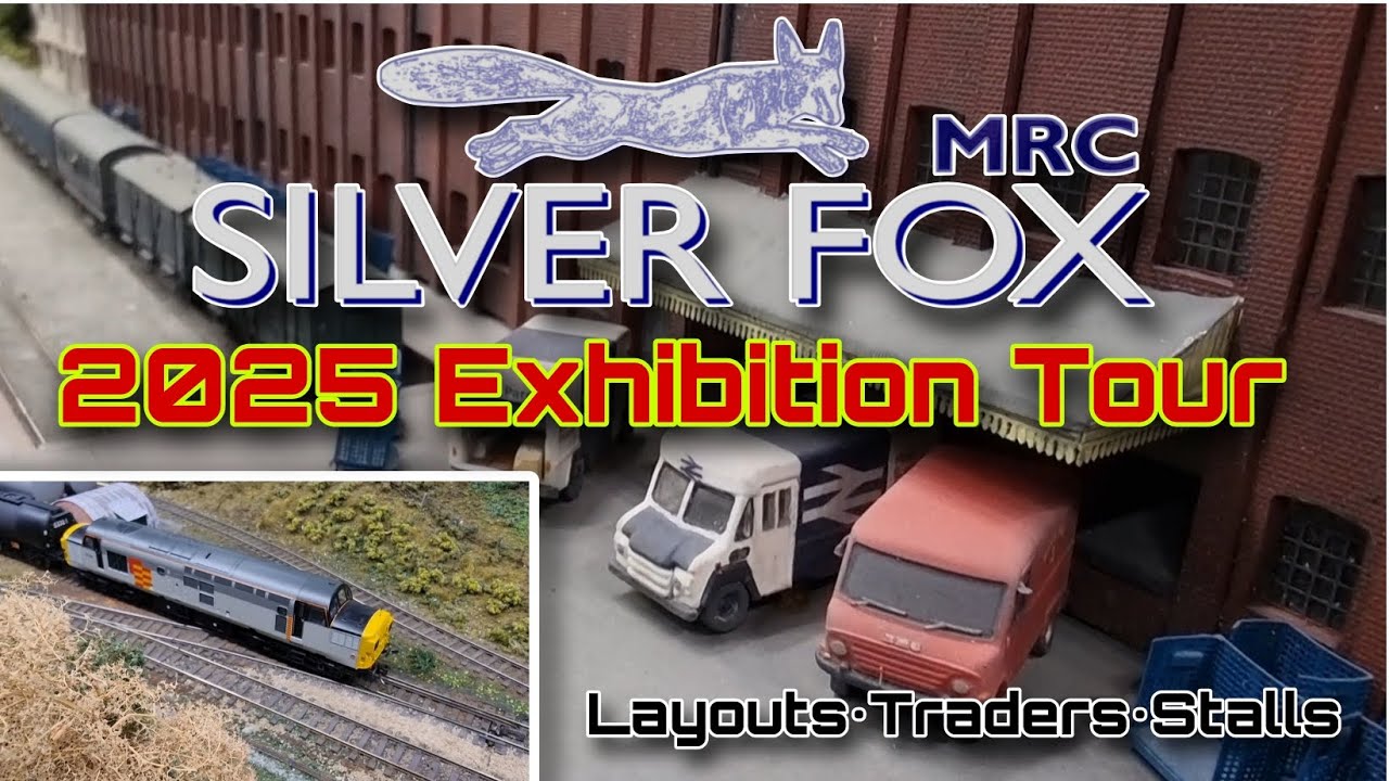 Выставка моделей железных дорог - Silver Fox MRC - Милтон-Кинс, 2025 #hornby #bachmann #modelrail...