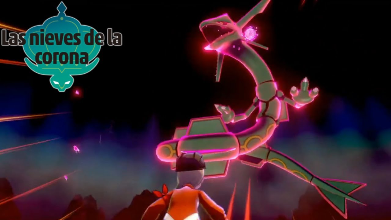 CÓMO CAPTURAR A RAYQUAZA!! (Aventuras Dinamax) - NIEVES DE LA CORONA (DLC) Pokemon Espada y Escudo