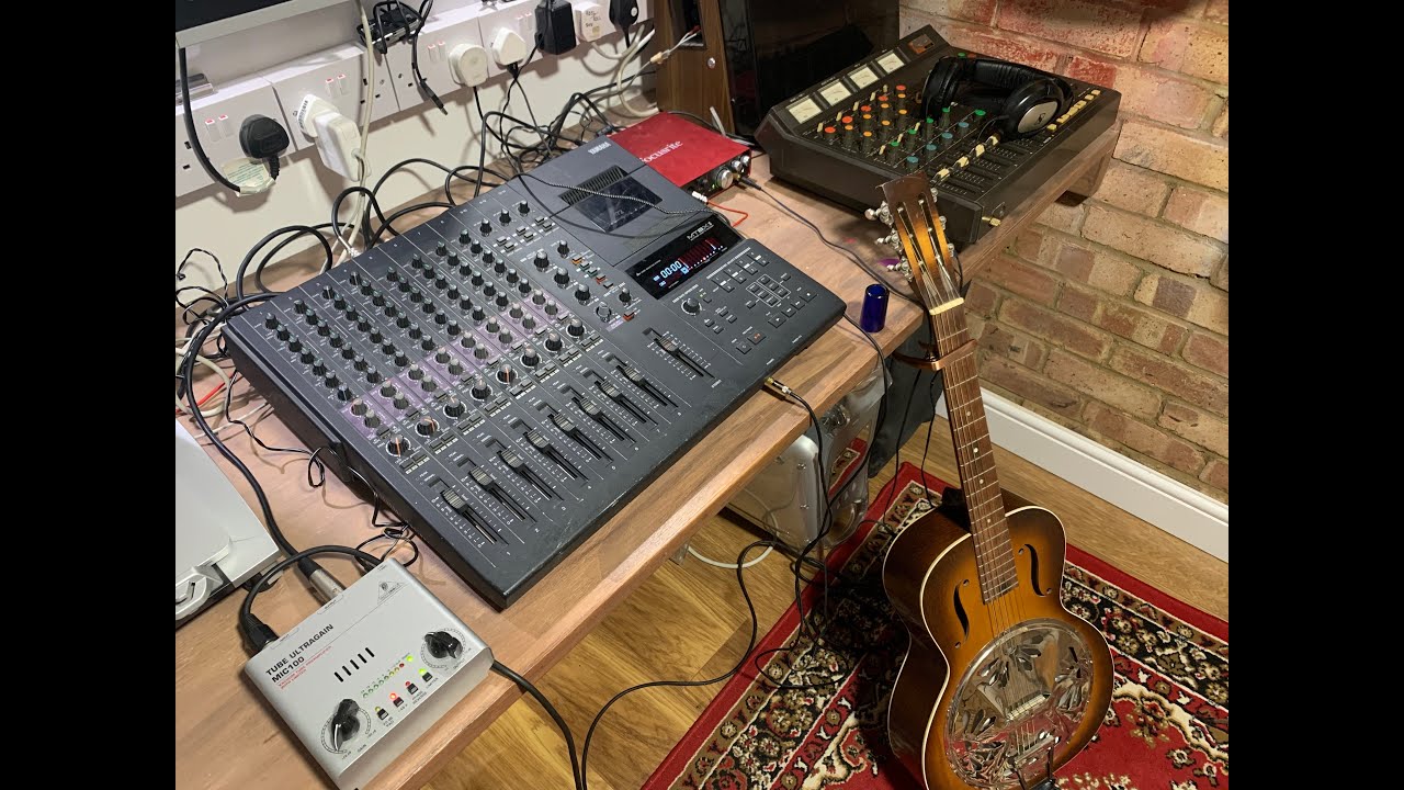 Yamaha MT8X11 Cassette Multitrack Recorder - Overdubbing