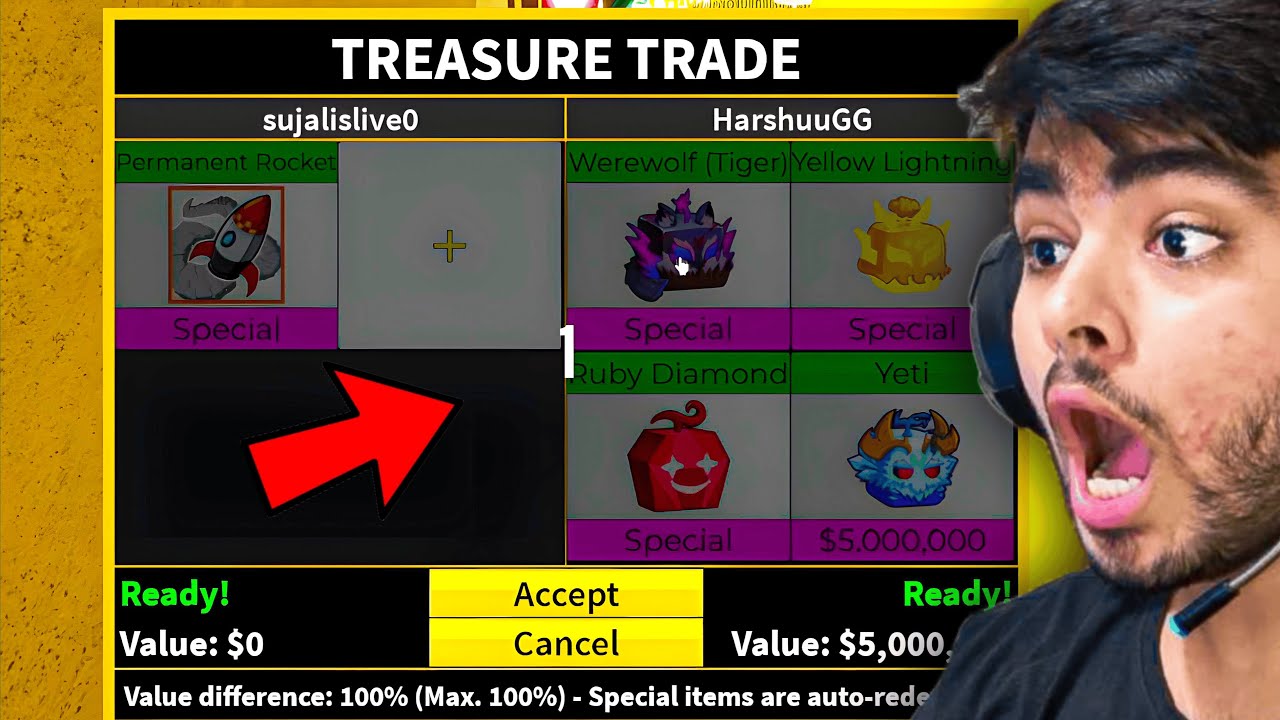 TRADING PERM ROCKET FOR 24 HOURS |  BLOX FRUITS  | ROBLOX