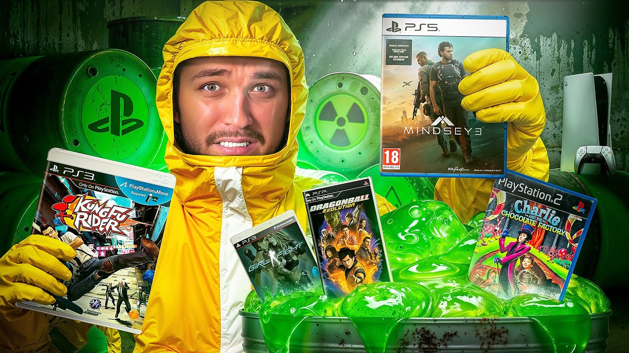 Joguei as 50 piores ABERRAÇÕES da história da PLAYSTATION