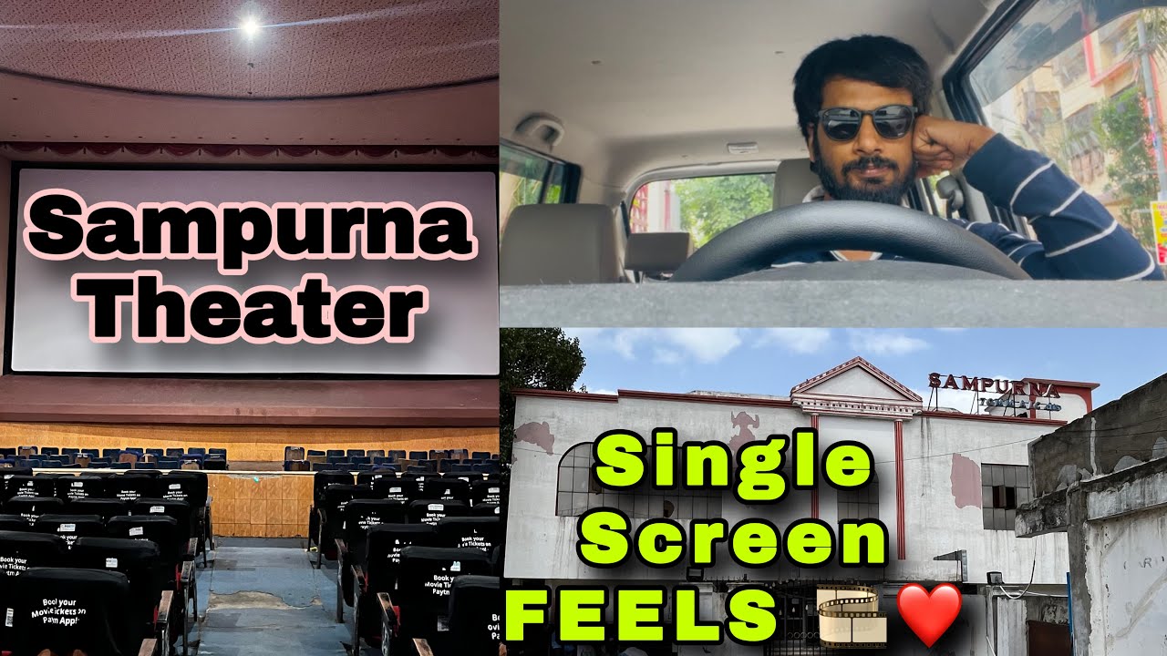 Sampurna Theater Vanasthalipuram – Reliving the Single Screen Magic || A Retro Cinema Experience ||