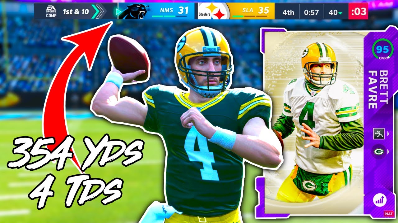 95 BRETT FARVE WAS TORCHING MY OPPONENT.. THEN THIS HAPPENED - Madden 21 Ultimate Team Gameplay