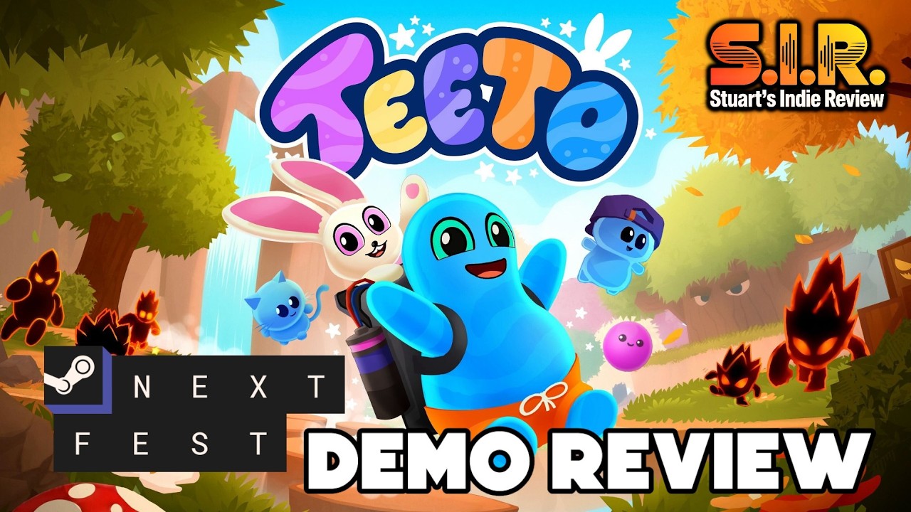 TEETO #SteamNextFest Demo | Stuart's Indie Review