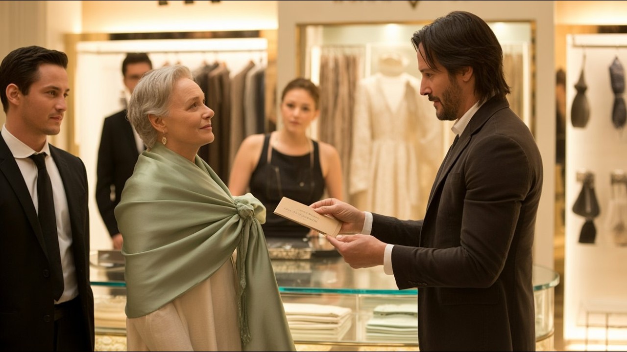 Luxury Store Staff Humiliate His Mother — Then Keanu Reeves Walks In