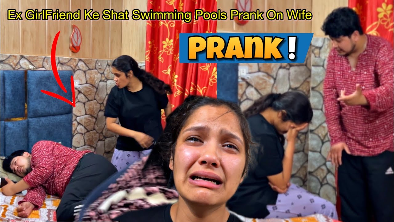 Saali Ke Shat Swimming Pools Prank On Wife #nikkrichavlogs