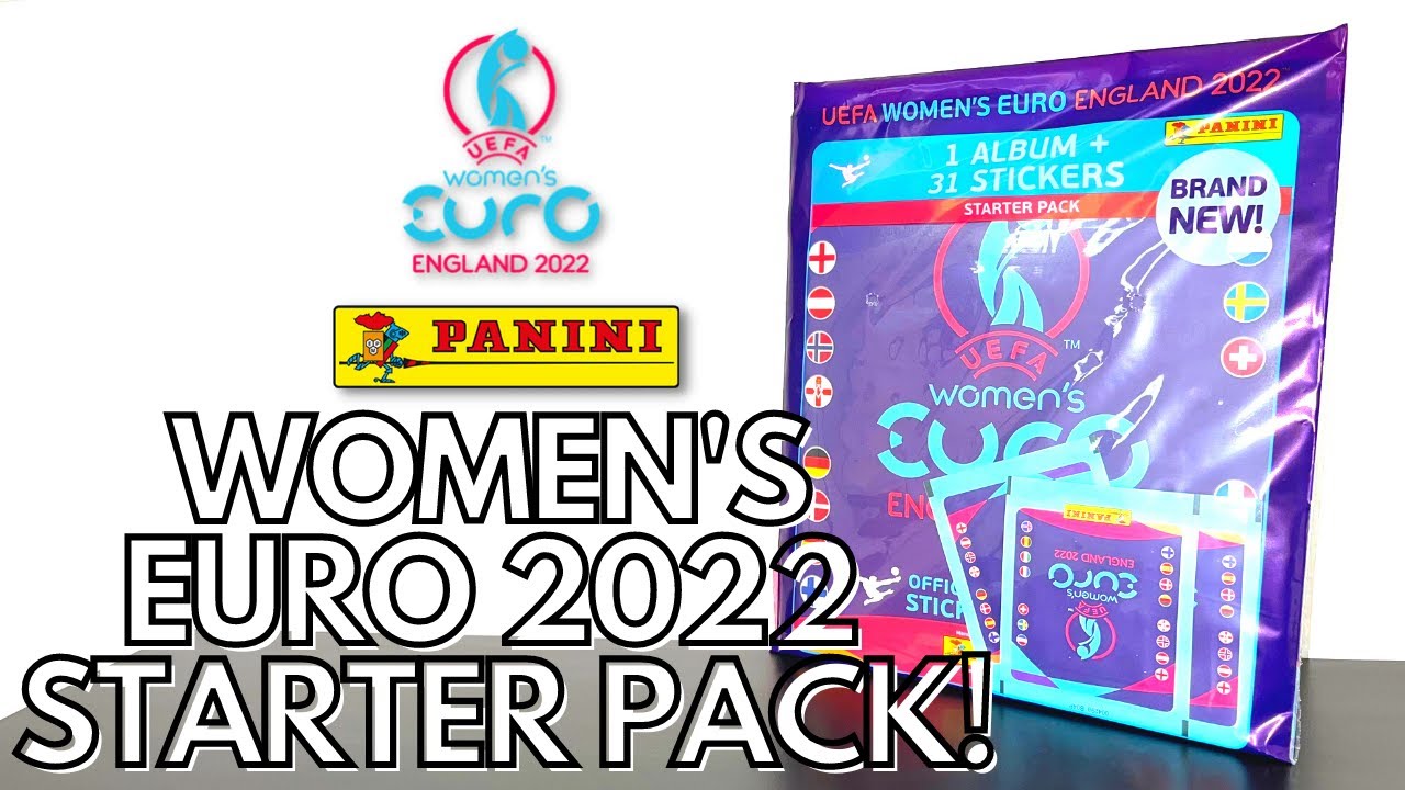 NEW! | PANINI WOMEN'S UEFA EURO 2022 OFFICIAL STICKER COLLECTION! | EURO 2022 STARTER PACK OPENING!