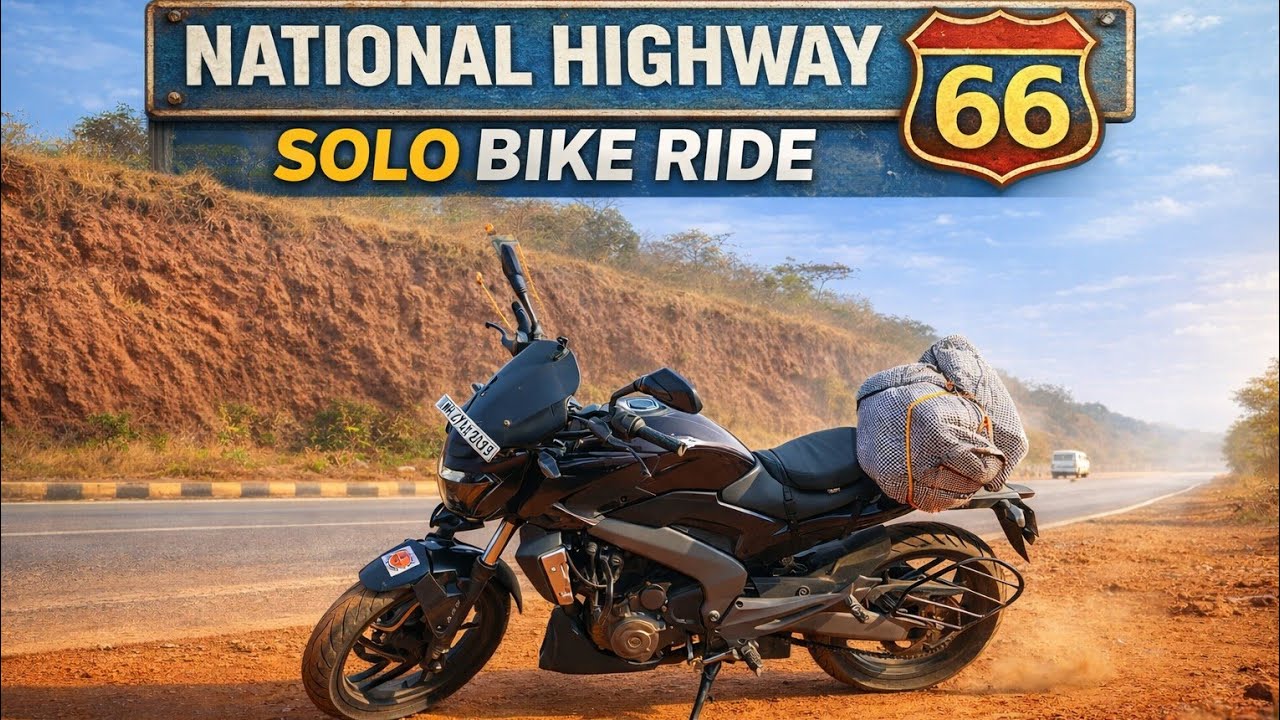 Mumbai - Sawantwadi Solo Ride - National Highway 66 - Kashedi Tunnel 