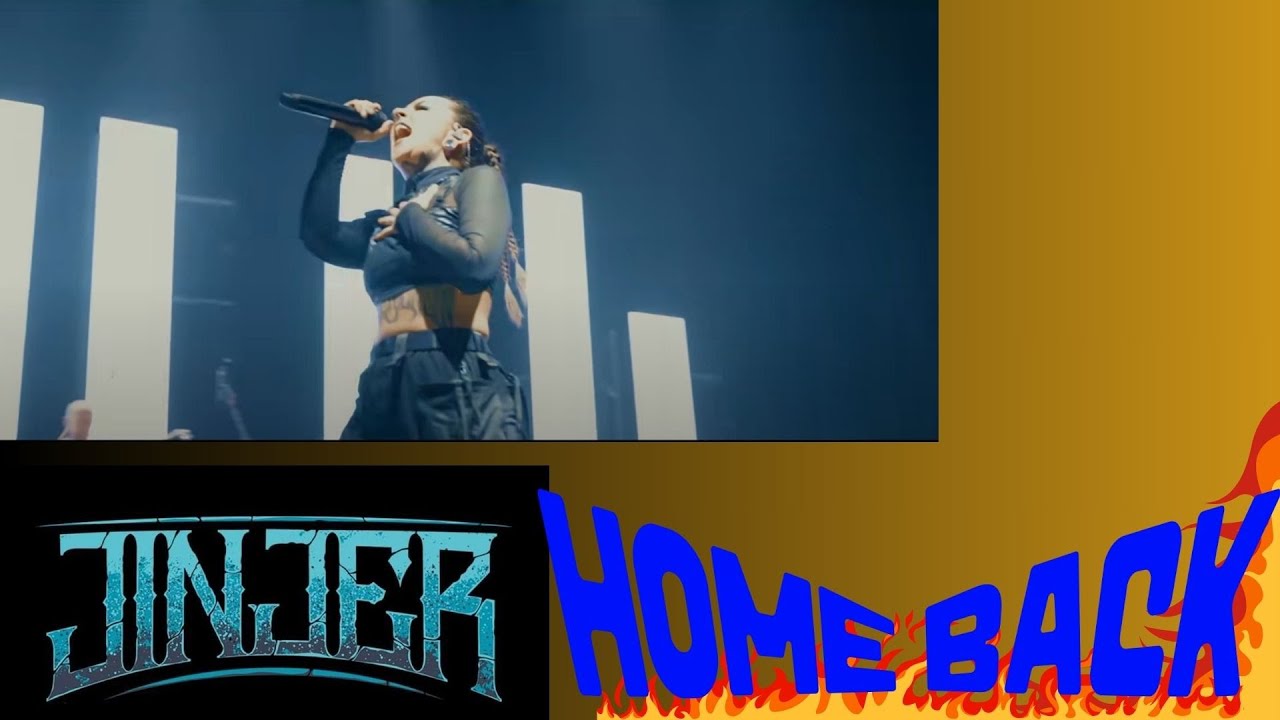 Jinjer-Home Back(live)(1st time reaction)