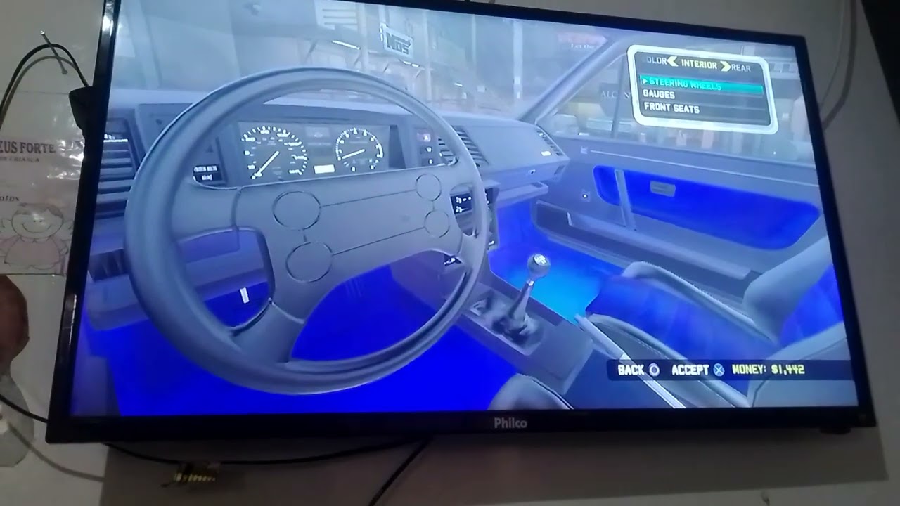 Meu primeiro carro modificado no Midnight Club Los Angeles 