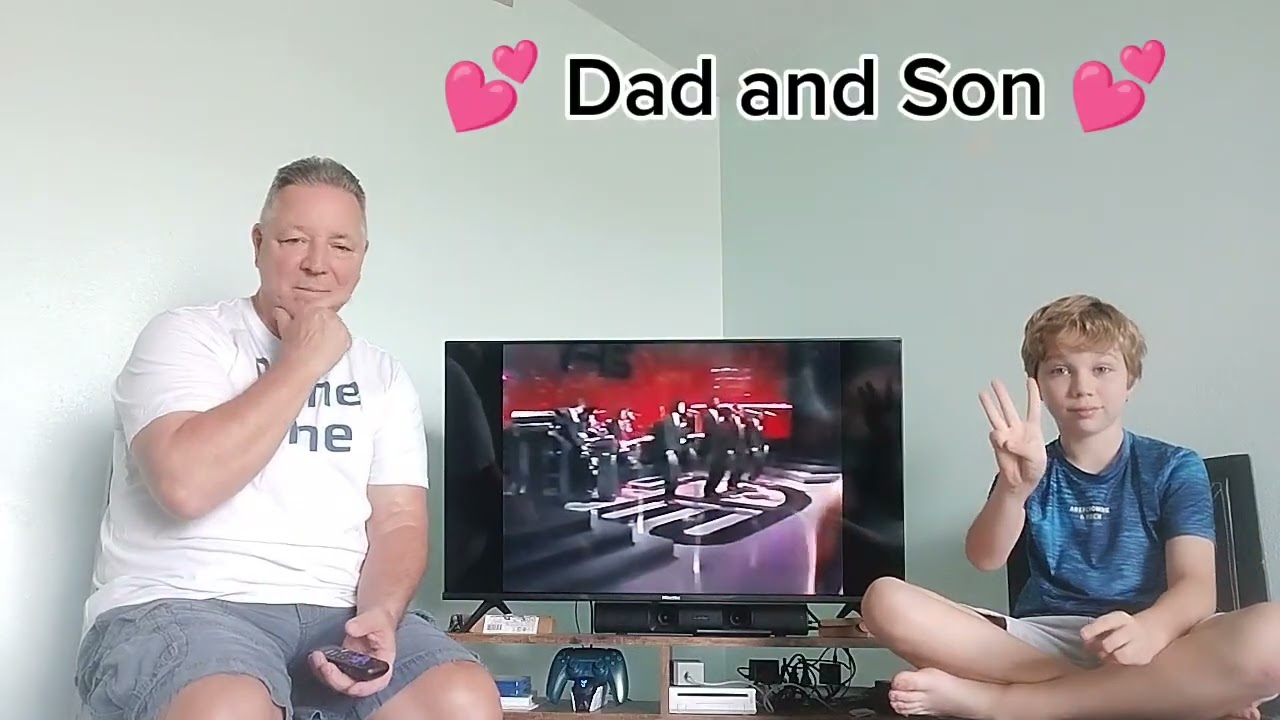 The Dazz Band, Let It Whip на Oldschoolnewschoolmusicreactions с папой и сыном