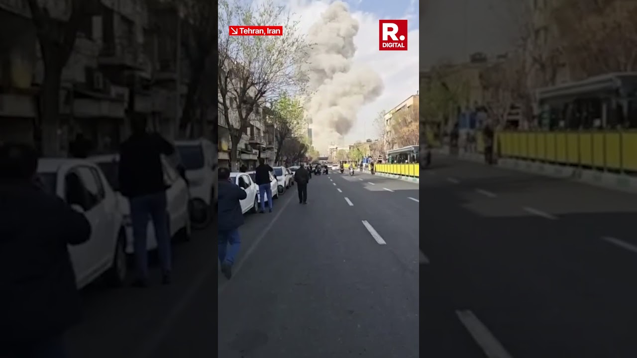 First Explosions in Tehran After Israeli Strike on Iran