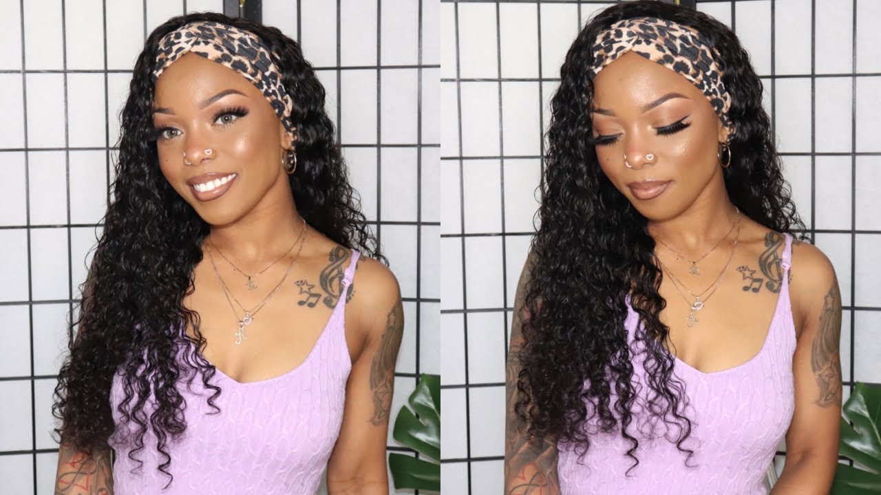 Virgin Deep Wave Headband Wig ft. True Glory Hair | xMsCarey