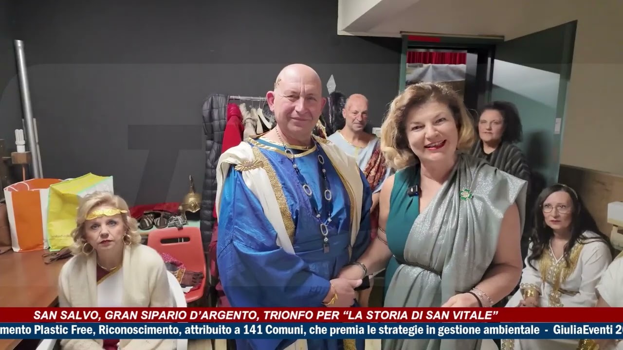 SAN SALVO, GRAN SIPARIO D'ARGENTO, TRIONFO PER 