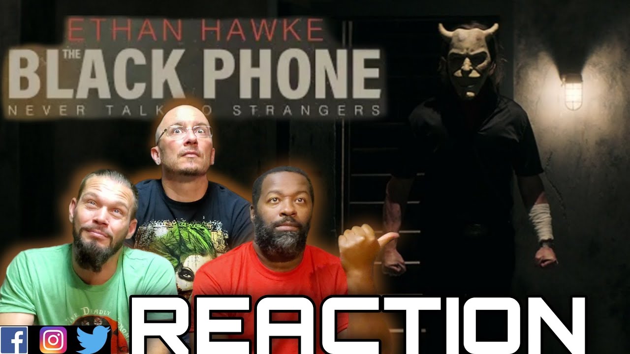 DID NOT SEE THIS COMING!!!! The Black Phone Trailer REACTION!!!