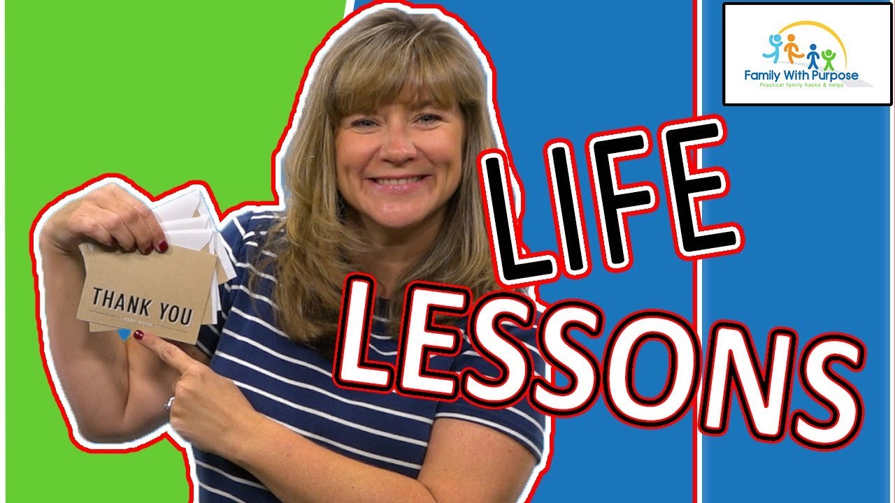 Life Lessons - Kids Non-Negotiables - Life Tips