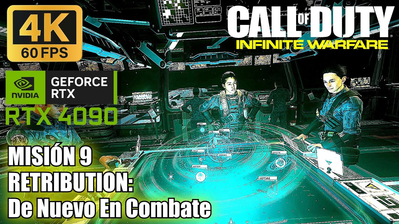 Call of Duty: Infinite Warfare | Misión 9 RETRIBUTION: De Nuevo En Combate | 4K 60 FPS | RTX 4090