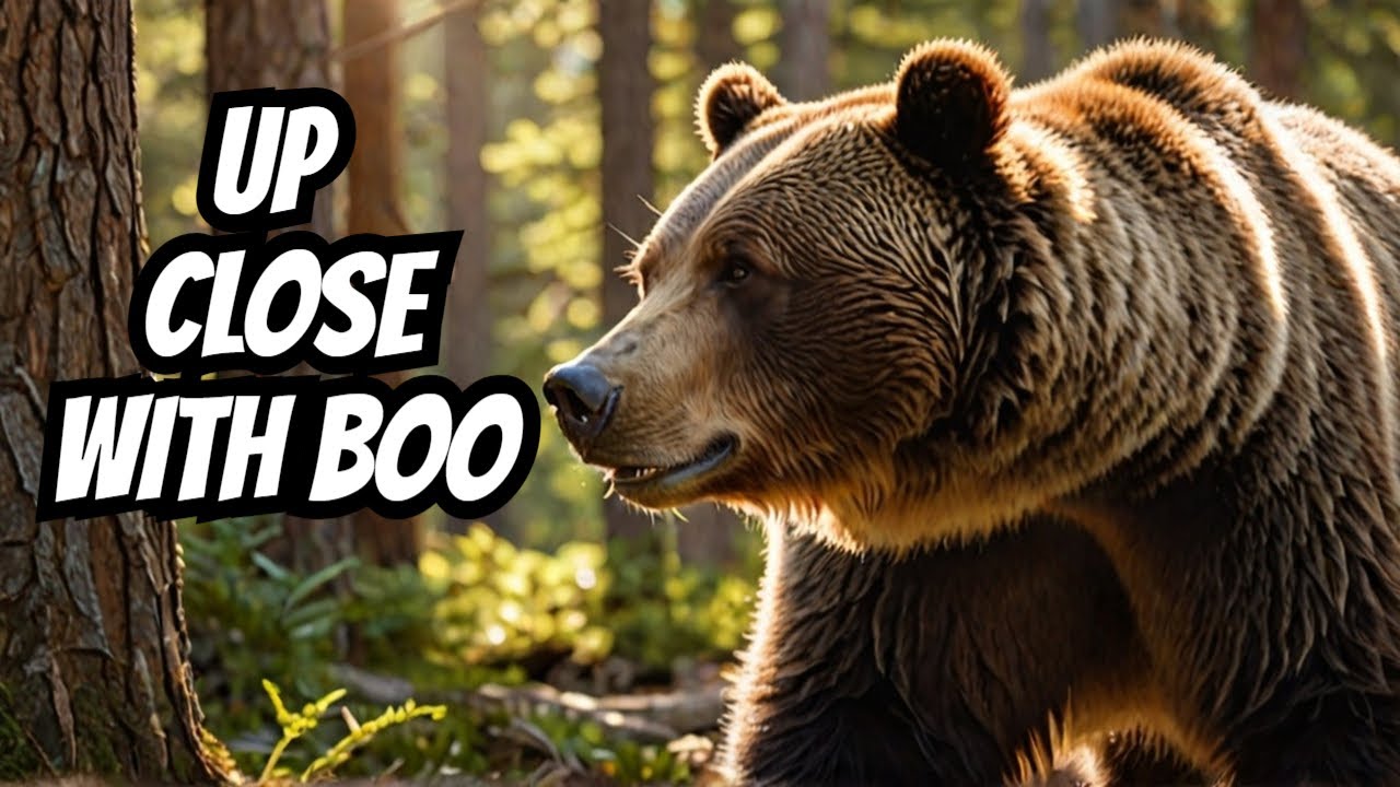 What Happens When You Meet Boo the Grizzly Bear