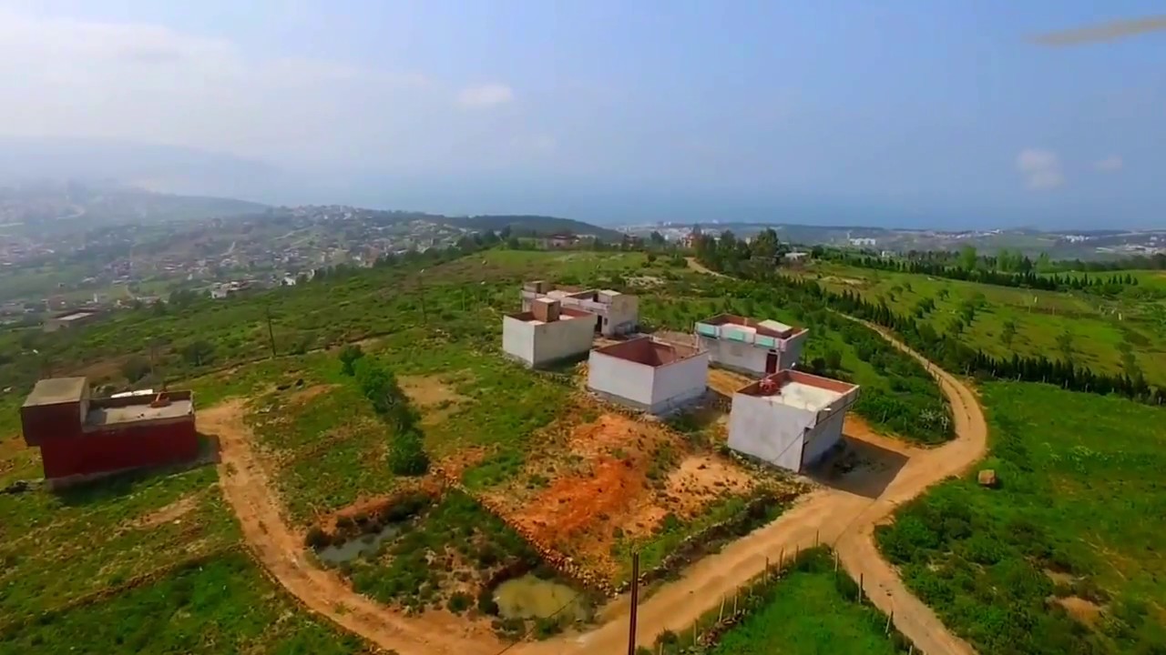 فيديو جميل جدا لمنطقة الشجيرات مصور بدرون Tanger Maroc Drone