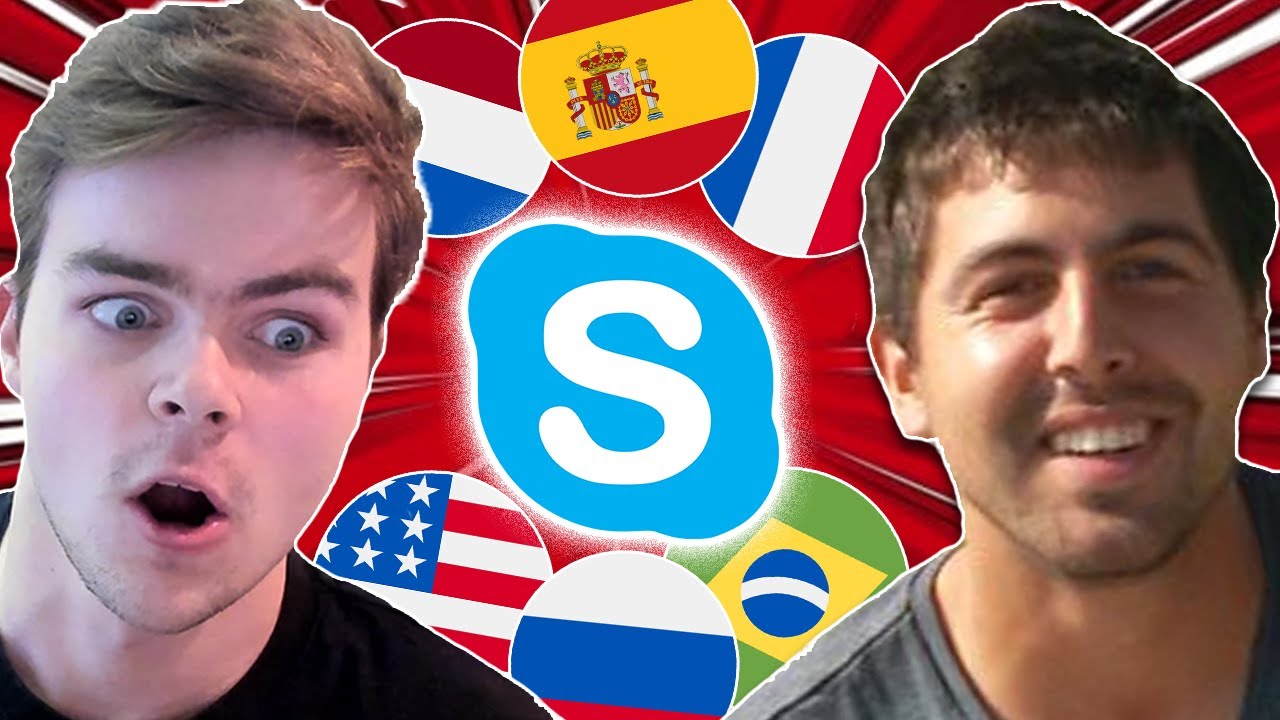 When Polyglots Meet on Skype for the 1st Time.. ft. Wouter Corduwener | Multilingual Conversation