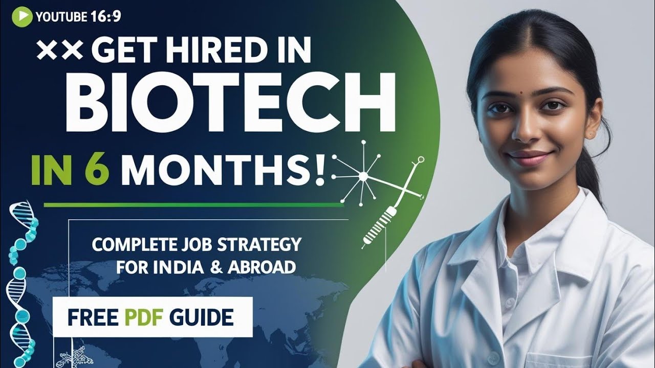 The Biotech Careers Breakthroughs - 6 months Strategy to get Hired