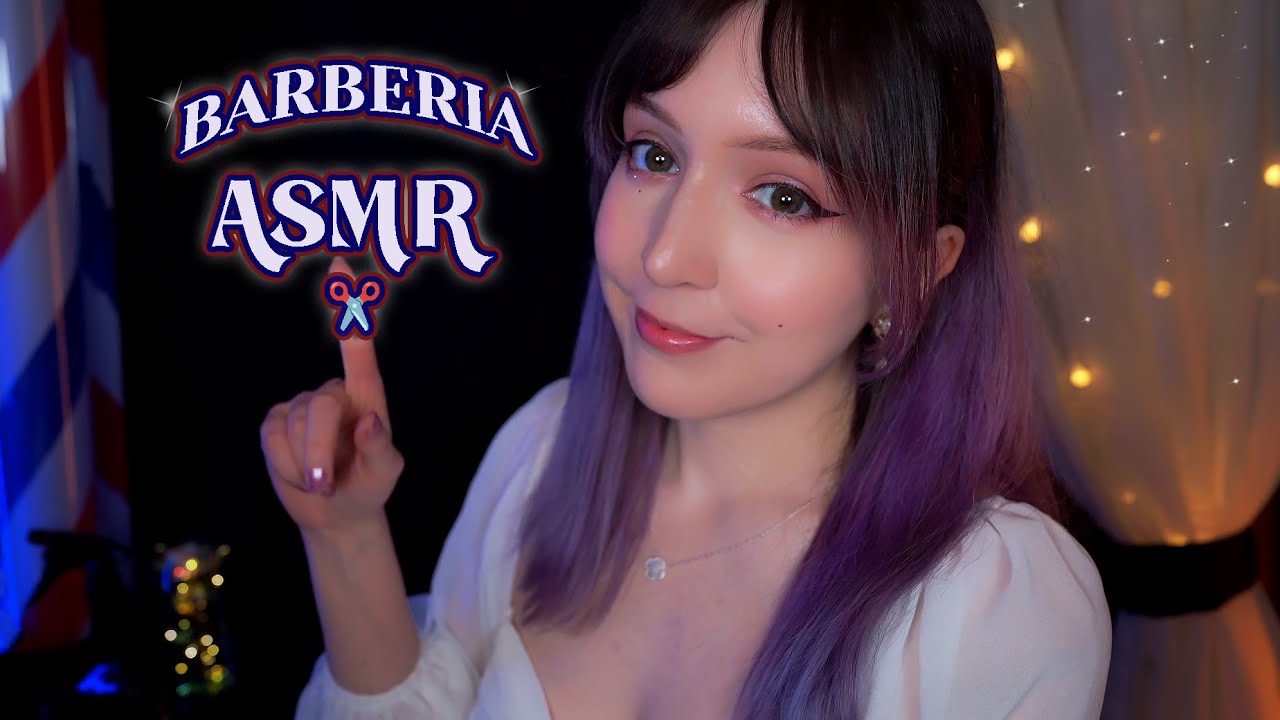 ⭐ASMR BARBERÍA de Medianoche 🌌✂️ Visagismo, Corte y Afeitado Para Dormir Profundo