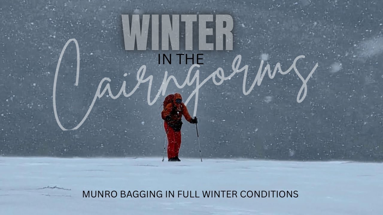 Зима в Кэрнгормсе | Полные зимние условия | Покорение вершин Мунро