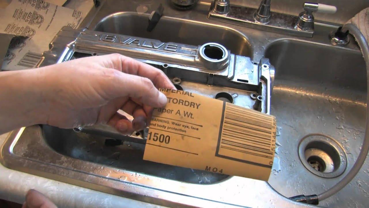 Valve Cover Modification and Polishing