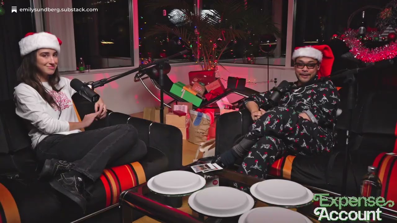 Jason and Emily wish you a merry Christmas.