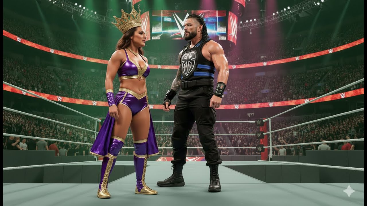 WWE LIVE MATCH  - ROMAN REIGNS VS THE QUEEN ZELINA WWE RAW PT 64 #wwelivetoday #verticallive