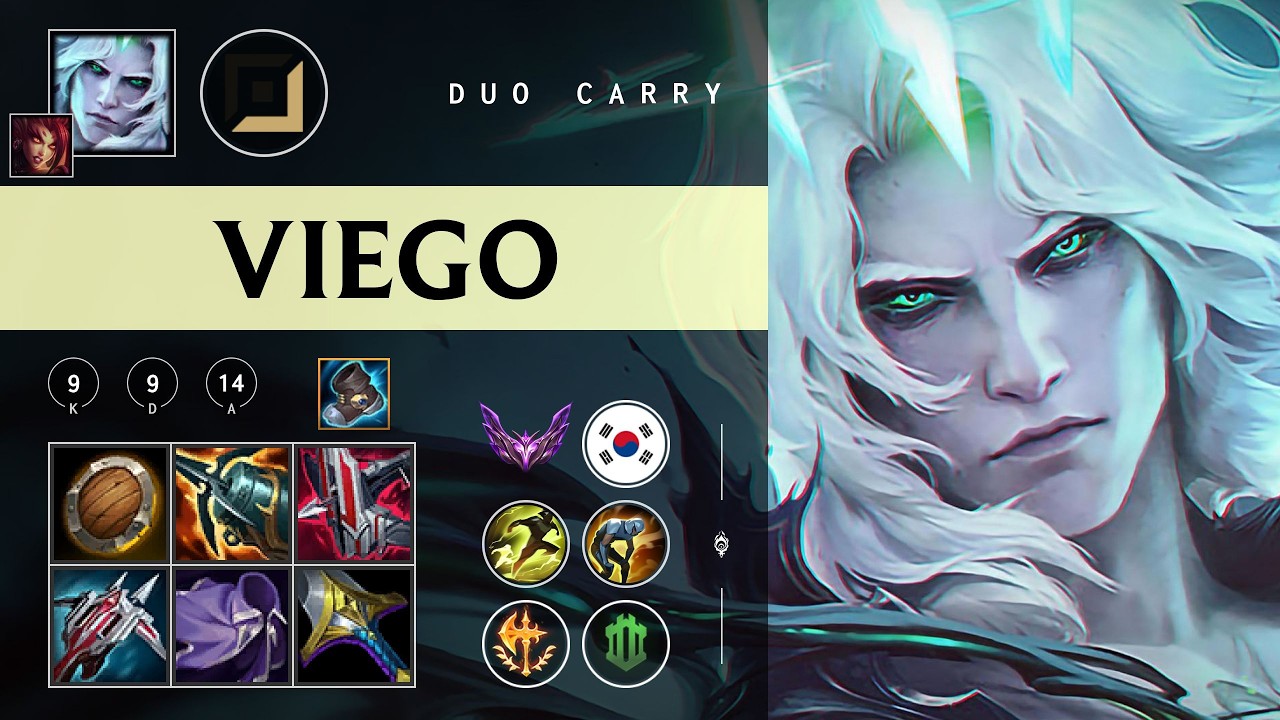 Viego ADC vs Ezreal - KR Master Patch 26.03