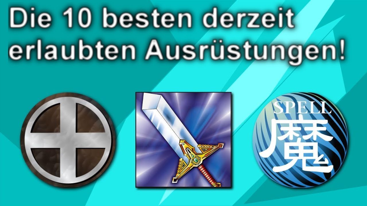 Yu-Gi-Oh! | Top 10 Ausrüstungszauberkarten!