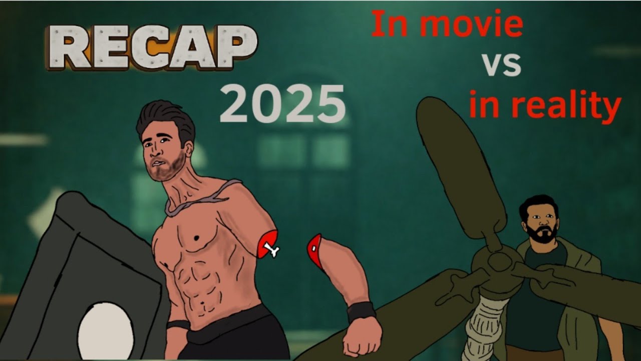 In movie vs In reality recap 2025 2d animation ||