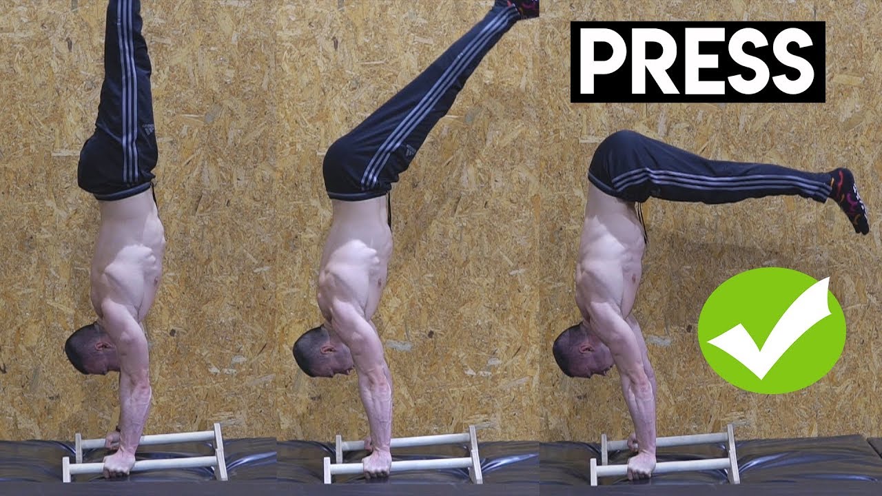 SIŁOWE STAWANIE NA RĘKACH - PORADNIK *press to handstand*